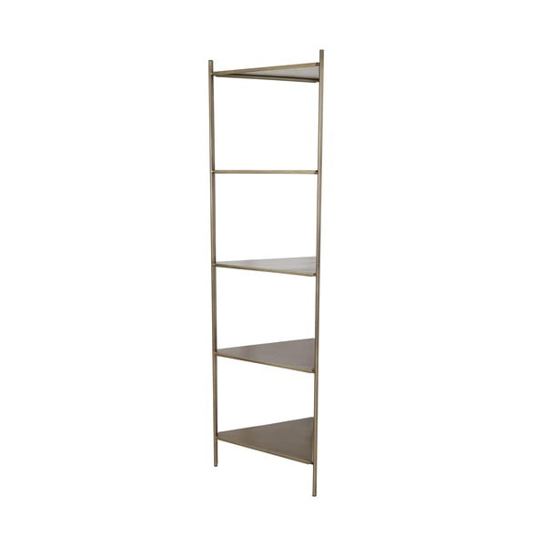 Aranyszínű fém könyvespolc 58,5x200 cm Display - Light & Living-image-1