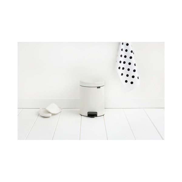 Newicon fehér pedálos szemetes, 5 l - Brabantia-image-4