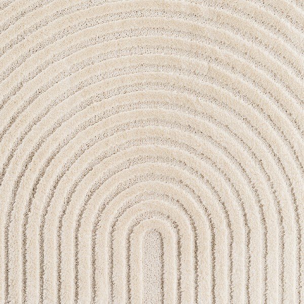Krémszínű jutakeverék kerek szőnyeg ø 160 cm Art 1122 – Ayyildiz Carpets-image-2