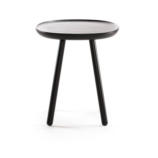 Naïve fekete tárolóasztal, ø 45 cm - EMKO-image-1