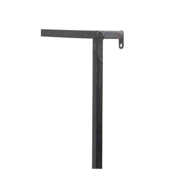 Matt fekete jegenyefenyő fali polc Maddison – Light & Living-image-3