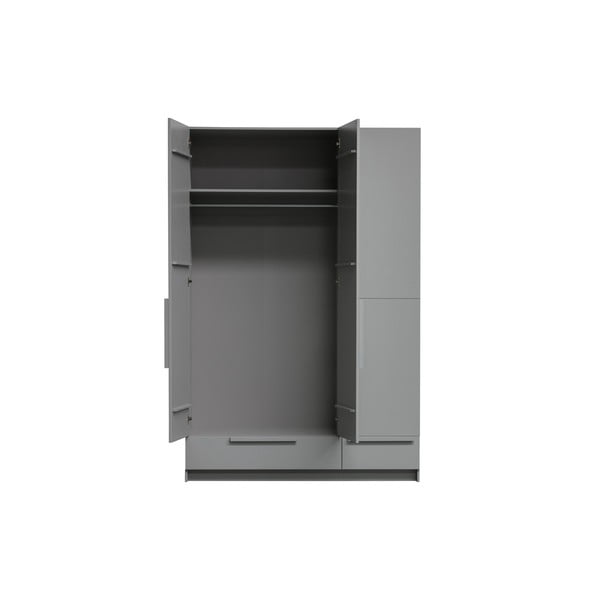 Szürke borovi fenyő moduláris szekrény 142x215 cm Pure – WOOOD-image-3