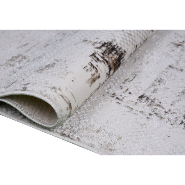 Krémszínű-világosbarna mosható szőnyeg 80x150 cm Kahve – Vitaus-image-2