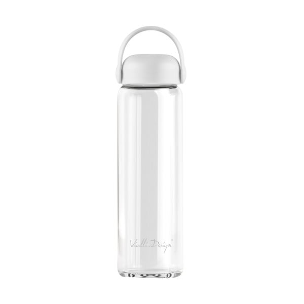 Fehér üveg ivópalack 540 ml Fuori – Vialli Design