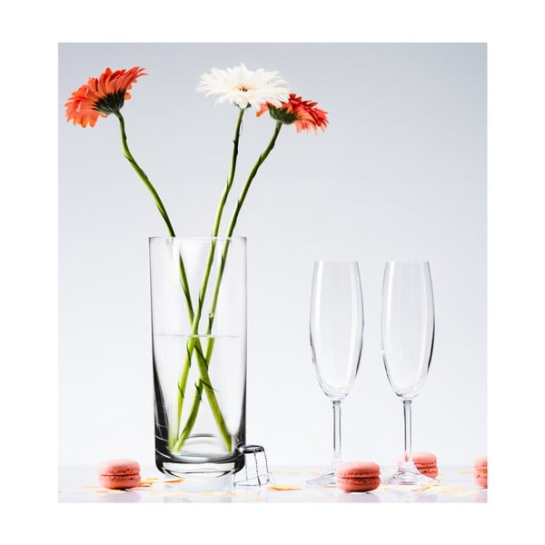 Üveg váza (magasság 25,5 cm) – Orion-image-2