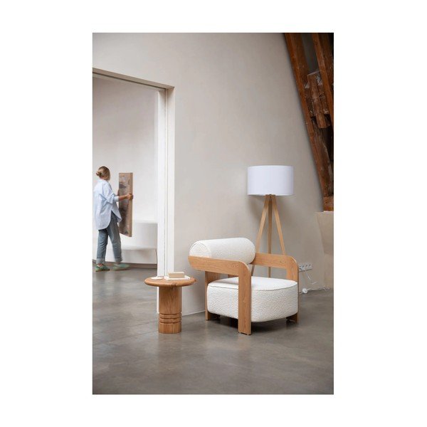 Bézs buklé fotel Oolong – Zuiver-image-1