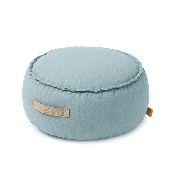 Világoskék gyerek babzsákfotel Outzy – Meowbaby
