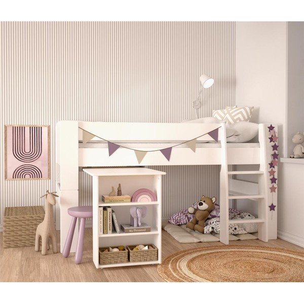 Tömör borovi fenyő gyerek íróasztal 92.5x56 cm Memphis - Tvilum-image-1