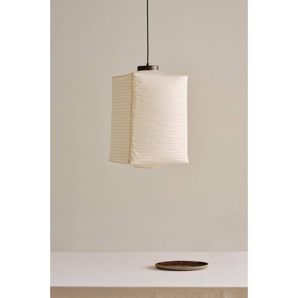 Bézs papír függőlámpa ø 35 cm Sally – Jotex-image-2