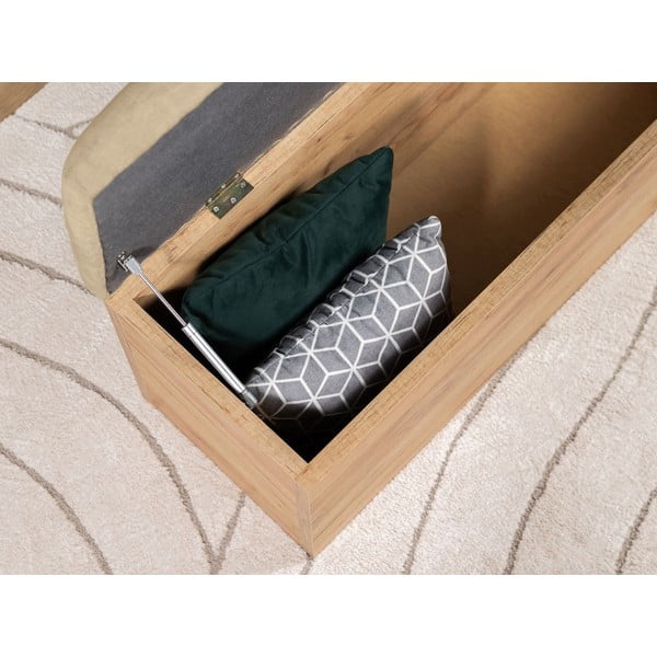 Bézs-natúr színű pad Kumo – Bobochic Paris-image-3