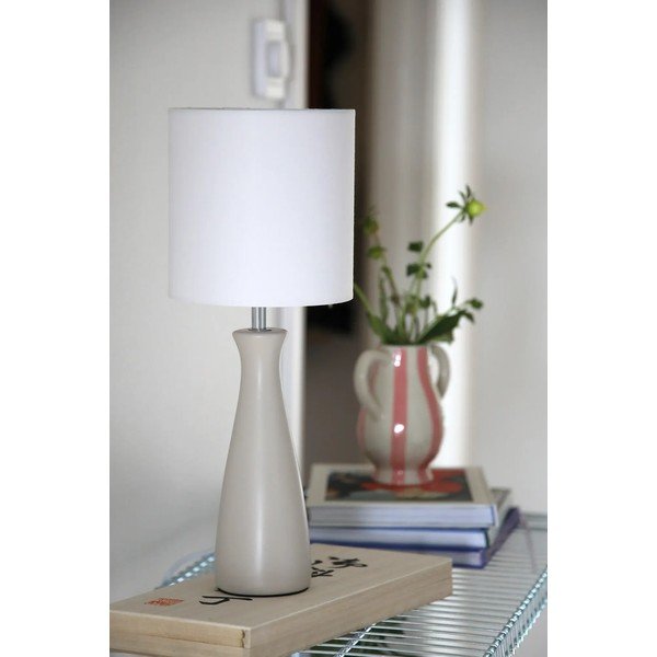 Krémszínű asztali lámpa textil búrával (magasság 42 cm) Birillo – Markslöjd-image-4