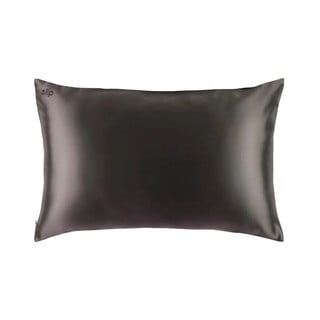 Selyem párnahuzat 51x76 cm Charcoal – slip