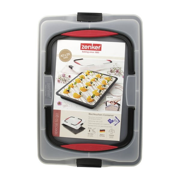 To Go fém tepsi fedéllel, 42 x 29 cm - Zenker-image-4
