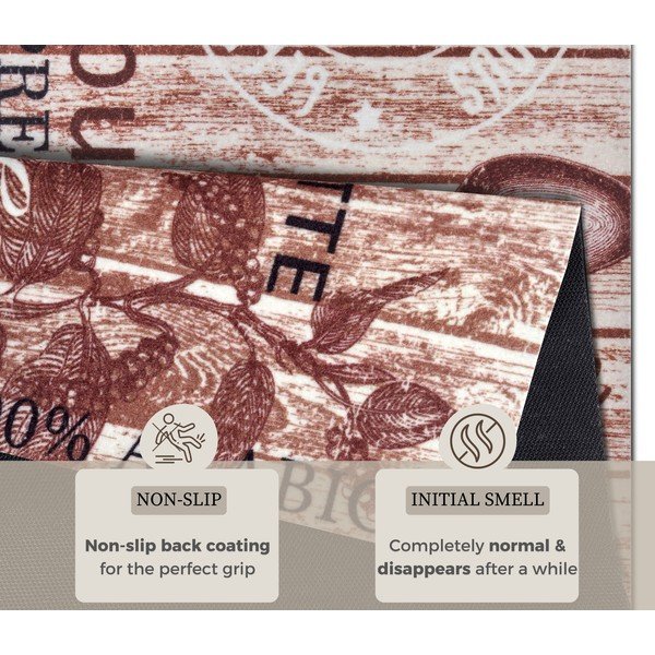 Delicious Coffee barna konyhai futószőnyeg, 67 x 180 cm - Hanse Home-image-4