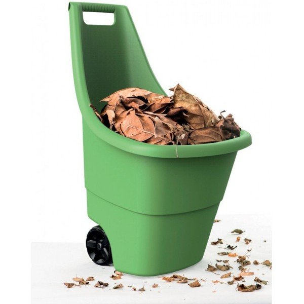 Zöld műanyag kerti szemetes Easy go – Keter-image-2