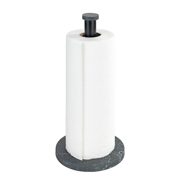 Fekete konyhai papírtörlő tartó - Wenko-image-2