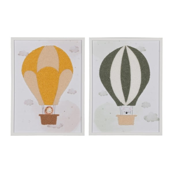 Gyerek kép készlet 2 db-os 30x40 cm Balloon – Ixia