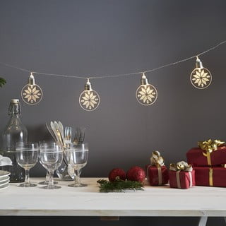 Karácsonyi fényfüzér 180 cm Ornament - Star Trading