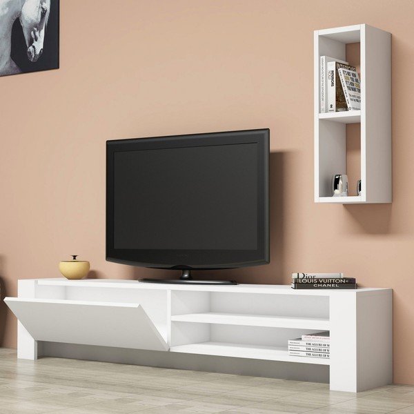Naz fehér TV-állvány-image-3