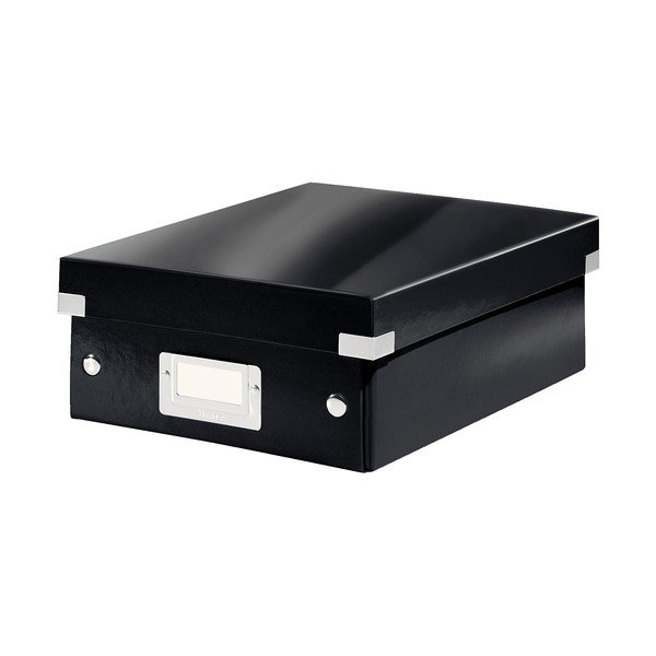 Office fekete rendszerező doboz, hossz 28 cm Click&Store - Leitz-image-2