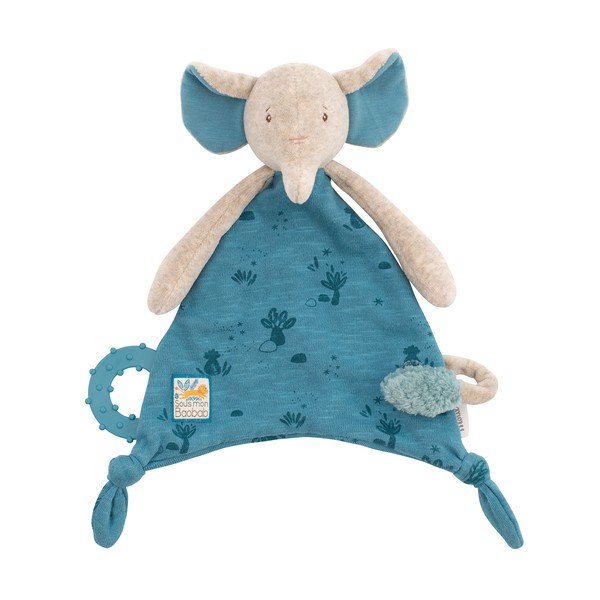Kék szundikendő Elephant – Moulin Roty
