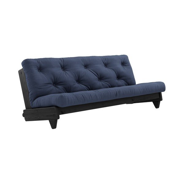 Fresh Black/Navy sötétkék kinyitható kanapé - Karup Design-image-1