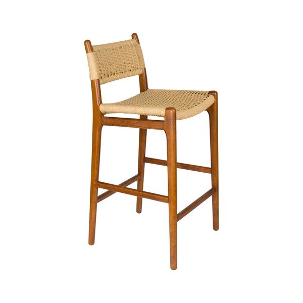 Natúr színű bükkfa bárszék (ülésmagasság 67,5 cm) Cecile – Dutchbone