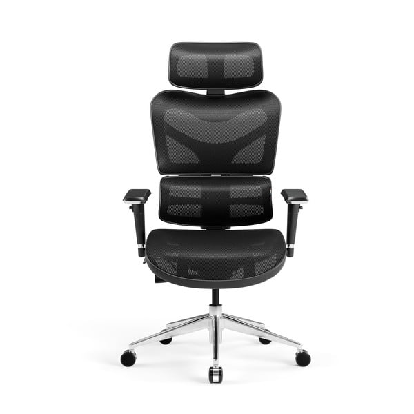 Fekete irodai szék V-Commander – Diablo Chairs-image-2