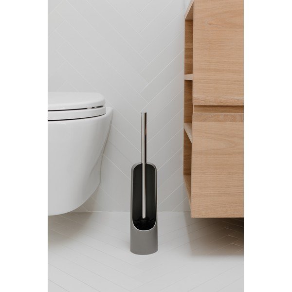 Szürke műanyag WC-kefe Touch – Umbra-image-3