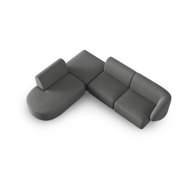 Szürke sarokkanapé (bal oldali) Shane – Micadoni Home-image-2