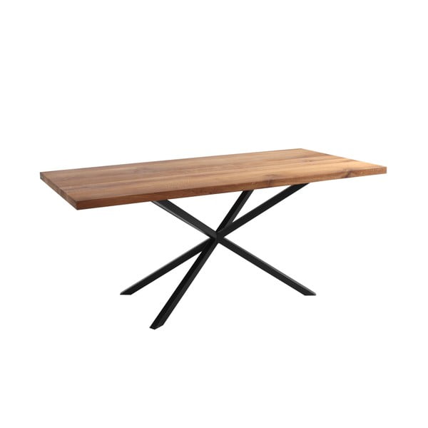 Orion étkezőasztal tölgyfa asztallappal, 180 x 90 cm - Custom Form
