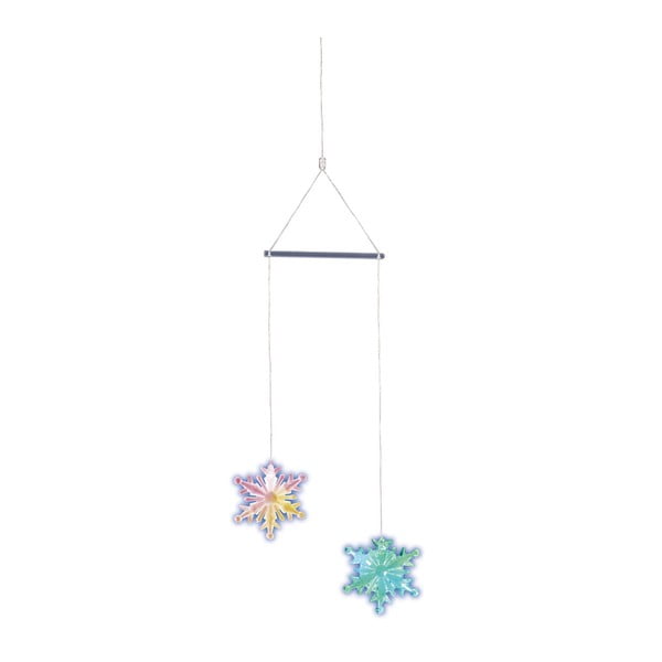 Snowflake LED-es függődísz, magassága 75 cm - Naeve
