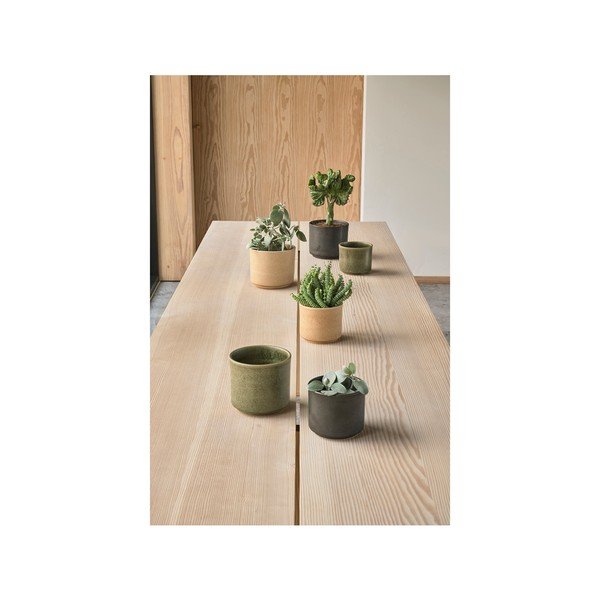 Agyagkerámia kaspó ø 17 cm Leer – Villa Collection-image-1