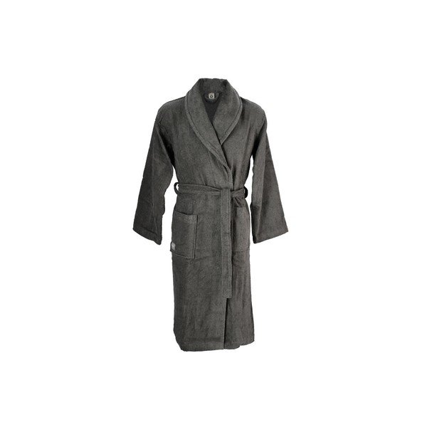 Organic szürke organikus pamut köntös, L/XL - Södahl-image-1