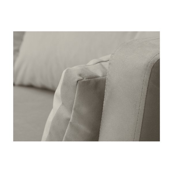 Elena bézs háromszemélyes kanapé, jobb oldali - Mazzini Sofas-image-4