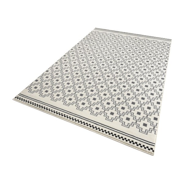 Cubic fekete-fehér szőnyeg, 70 x 140 cm - Zala Living-image-1