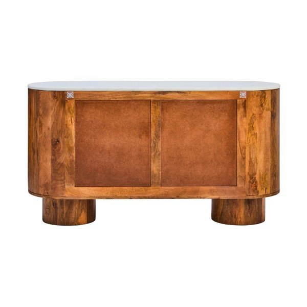 Natúr színű mangófa komód 140x75x45 cm Torcino – Premier Housewares-image-4