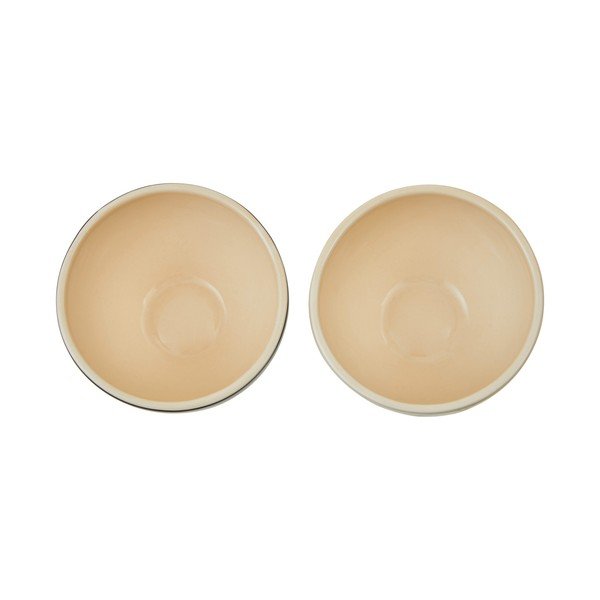 Krémszínű-aranyszínű agyagkerámia tálka szett 2 db-os 180 ml London – Premier Housewares-image-2