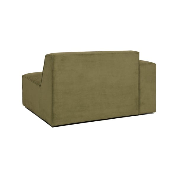 Sting zöld kordbársony kanapé modul, bal oldali - Scandic-image-3