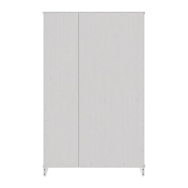 Fehér borovi fenyő könyvespolc 74x118x35 cm Anita – Støraa-image-4