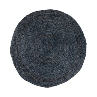 Bombay sötétszürke kerek szőnyeg, ø 150 cm - House Nordic