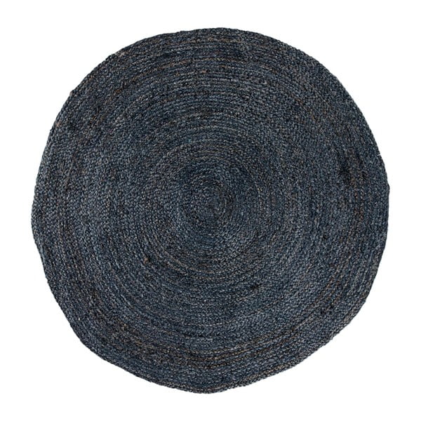 Bombay sötétszürke kerek szőnyeg, ø 150 cm - House Nordic