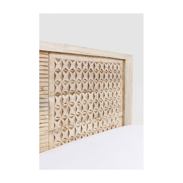 Puro kézzel faragott mangófa ágy, 180 x 200 cm - Kare Design-image-3