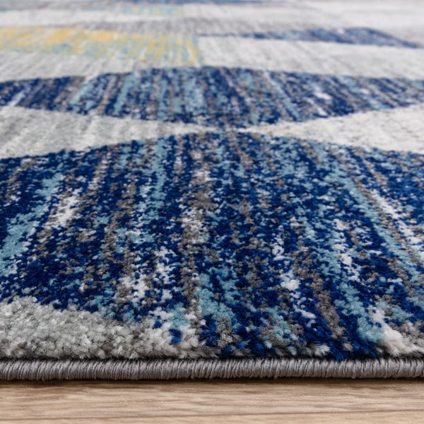 Kék szőnyeg 80x150 cm Muse Harlequin Blue – Asiatic Carpets-image-3