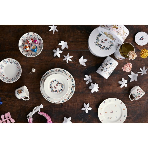 Fehér porcelán tányér ø 27 cm Grand Cru Cottage – Rosendahl-image-1