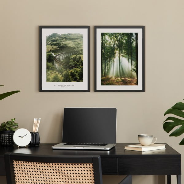 Kép szett 2 db-os 30x40 cm Woods – Styler-image-1