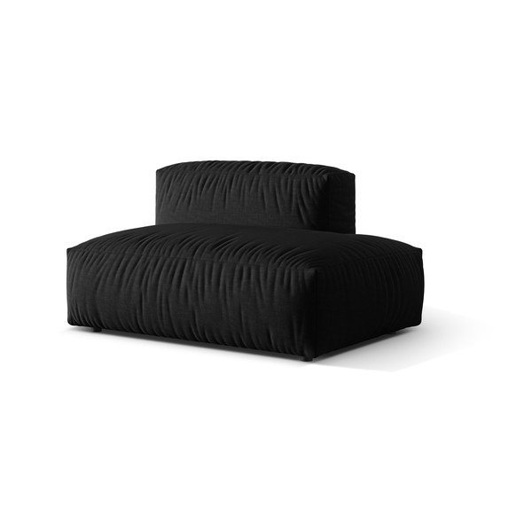 Fekete kanapé modul (jobb oldali) Martina – Micadoni Home-image-2