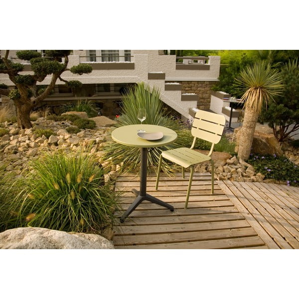 Zöld fém kerti szék szett 4 db-os Alicante – Ezeis-image-1