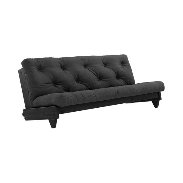 Fresh Black/Dark Grey sötétszürke kinyitható kanapé - Karup Design-image-1
