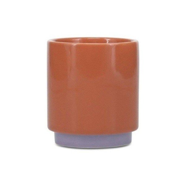Narancssárga-lila kőedény csésze 130 ml Duo – ONA
